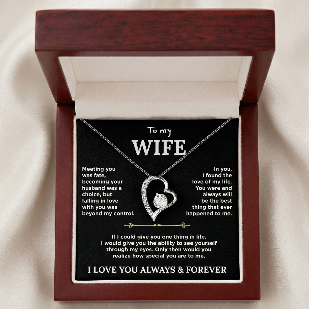Love of My Life Necklace - For My Wife
