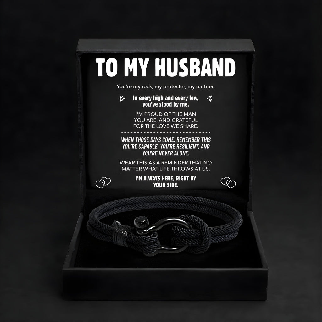 Anchor Bracelet - For My Husband