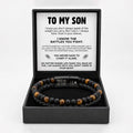 Tiger Eye Strength Bracelet - For My Son