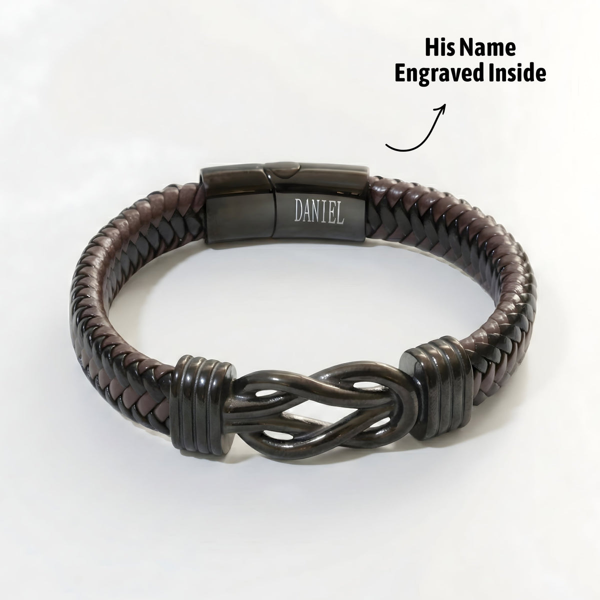 Forever Bound Personalised Bracelet - For My Son