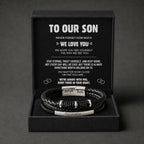Linked for Life Personalised Bracelet - For My Son