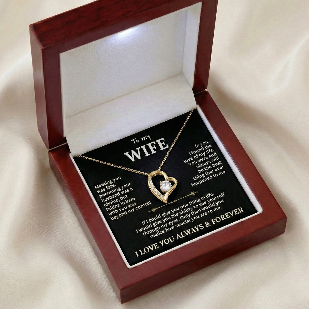 Love of My Life Necklace - For My Wife