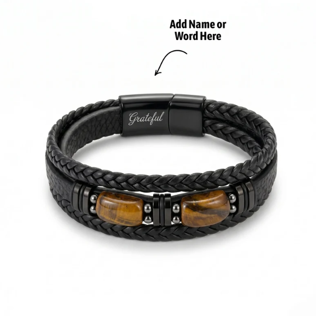 Always Grateful Bracelet - For My Dad