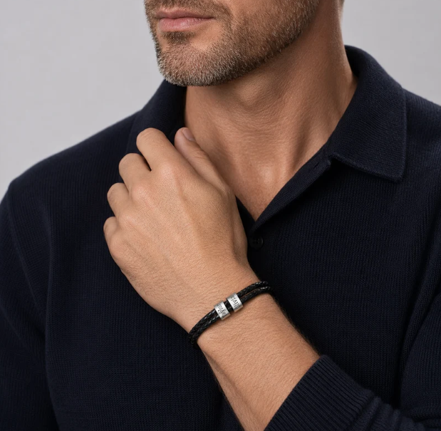 Forever by Your Side Bead Bracelet - For My Husband