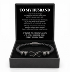 Our Family Infinity Bracelet - For My Husband