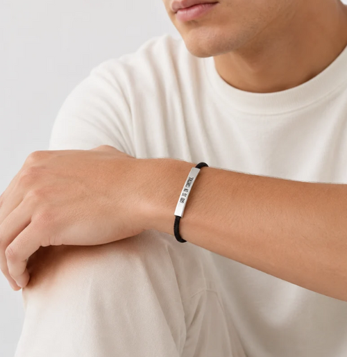 Faith & Strength Bracelet - For My Grandson