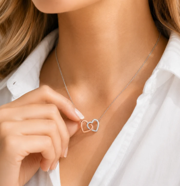 Piece of My Heart Necklace - For My Granddaughter