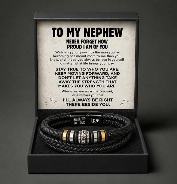 Shielded by Love Bracelet - For My Nephew