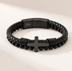 Guardian Cross Bracelet - For My Son