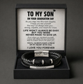 Graduation Strength Bracelet - For My Son